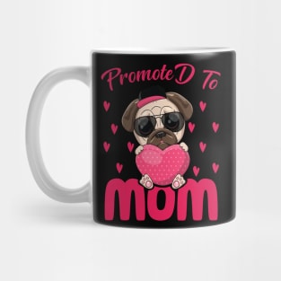 Mother's Day 2021 Promoted To Mom Funny Saying Mug